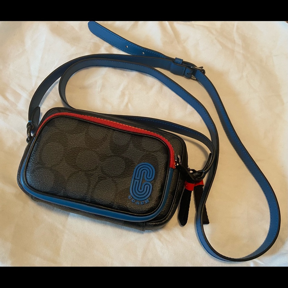 Coach Edge Double Pouch Crossbody